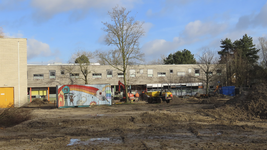 901288 Gezicht op het braakliggende terrein op de hoek van de Laan 1954 en de Rosweydelaan te De Meern (gemeente ...